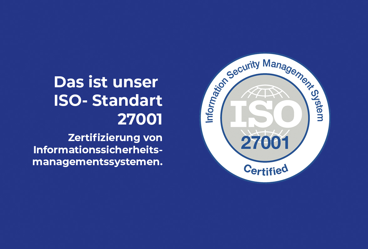 ISO 27001 Zertifizierungssiegel und Dokumente