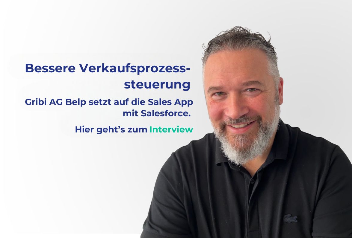 Salesforce Bild - Verkaufsprozess bei Gribi AG