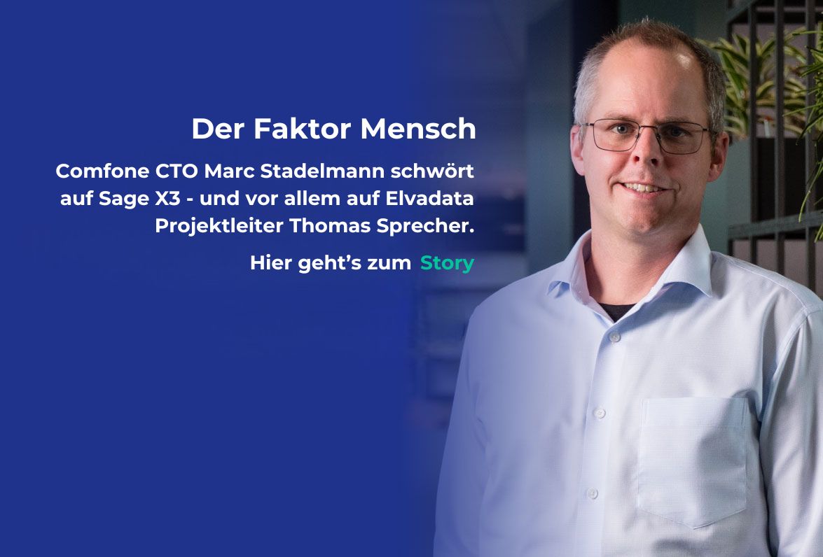 Marc Stadelmann, Comfone CTO, Elvadata